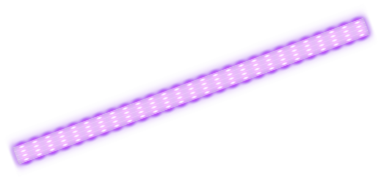 Purple Led Light Ribbon - Powered by Adobe