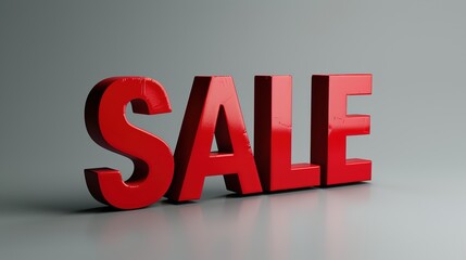 An_Isolated_3d_render_typography_saying_SALE_focus_on_sale_ai_generated-high_quality_image