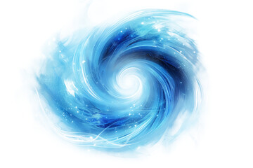 magical effects inspired by blue light vortex effects.