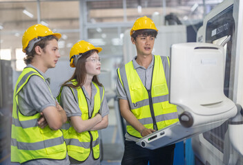 Robotic trainee develop skills in operation, programming, through hands-on sessions in control room