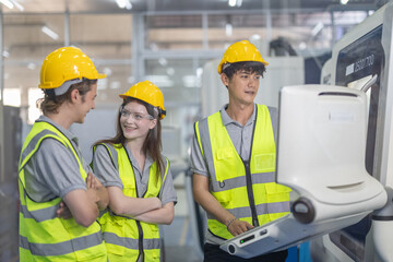 Robotic trainee develop skills in operation, programming, through hands-on sessions in control room