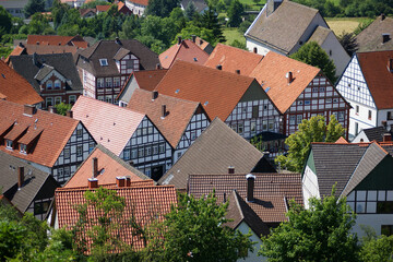 Schieder Schwalenberg Lippe Deutschland Fachwerk