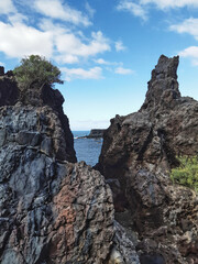 beautiful view of the sea coast