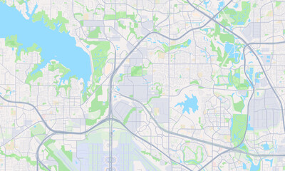 Coppell Texas Map, Detailed Map of Coppell Texas