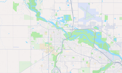 Cedar Falls Iowa Map, Detailed Map of Cedar Falls Iowa