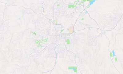 Prescott Arizona Map, Detailed Map of Prescott Arizona