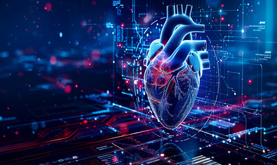 Heart Health Revolution: Cutting-Edge Medical Technologies for Cardiology and Healthcare created with Generative AI technology