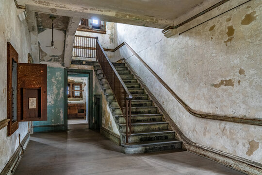 Scenes from the hospital at Ellis Island