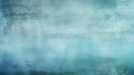 Blue and green grunge abstract background painting