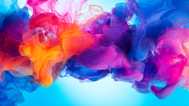 liquid abstract colorful background motion graphic wave fluid animated pattern