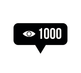 1000 Views. Number of users and views. Social Network and engagement