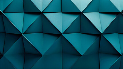 Fototapeta premium Geometric Dreams, An Abstract Landscape of Triangles, Where Design Meets Imagination