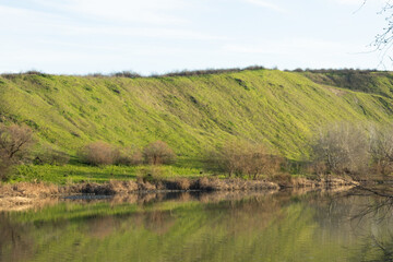 Río Guadalquivir en sequía, a su paso por Córdoba