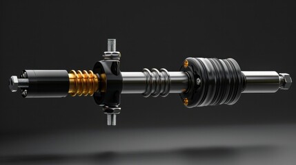 The sound of steel wrenches clanking echoed through the mechanic's shop as he worked on the wheels of the vehicle, causing a shock to pass through him at the precision of his engineering skills while