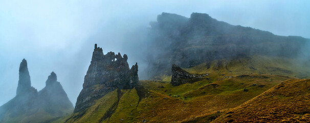 Ile de Skye, Ecosse, Old Man of Storr,