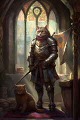 Noble Cat Knight
