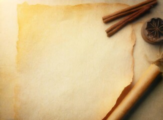 Old parchment texture background with space for text