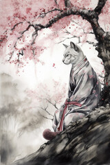 Cat Monk
