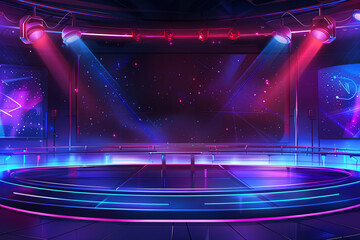 Background for a game show