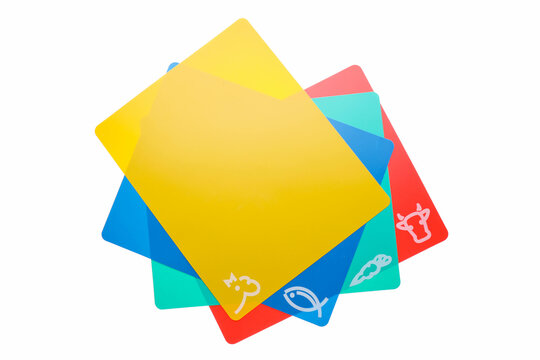 Set of flexible cutting boards