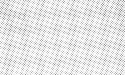 Vector Halftone Pattern Realistic Crumpled Paper Texture Retro Vintage Print Transparent Background