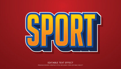 soccer text effect template with minimalist style and bold font concept use for brand advertising