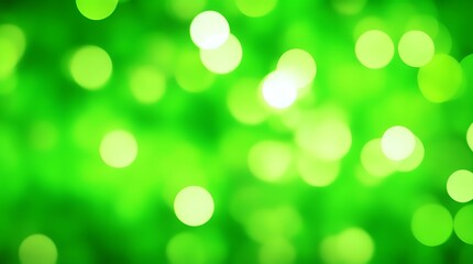 Obraz premium abstract green bokeh background