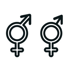male and female symbols