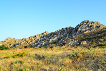 rocks - Thanos beach, Lemnos island, Greece, Aegean sea