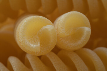 close up view of pasta