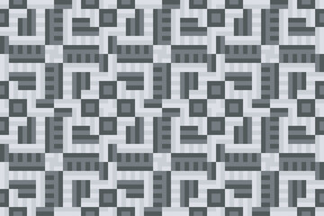 Seamless traditional woven pattern called Anyaman
