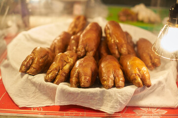 classic Korean pig foot dish