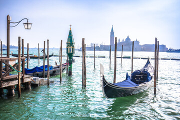 Fototapeta na wymiar Scenic view of Venice waterfront