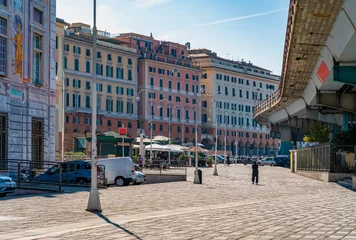 Deurstickers Genoa in Italy © PRILL Mediendesign