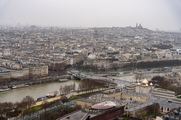 A city view with a river running through it
