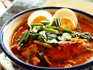 タイのトムヤンクンヌードル