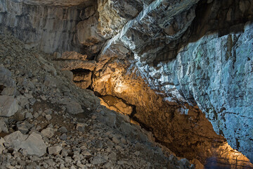 Wildkirchlihöhle ob Wasserauen, Appenzell, Schweiz

