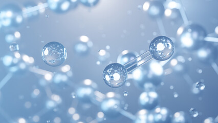 sodium cyanide molecular structure 3d, flat model, salt, structural chemical formula view from a microscope