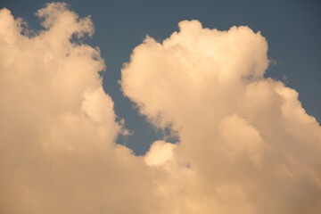 blue sky with clouds