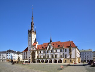 Olomouc Town Hall with astronomical clock