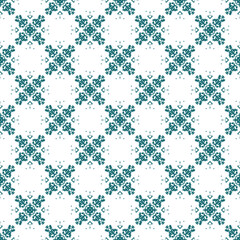 Damask colored carpet. Rich ornament for fabric design, handmade, interior decoration, textiles.