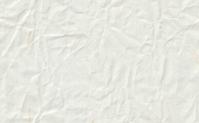 Crumpled Yellow Petals Paper Texture. Floral Decorative Natural Chinese Fibers Background. Seamless Transition.