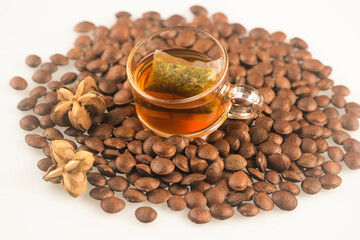 Natural tea, Inca star, herbal plants for health