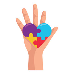 autism syndrome awareness isolated