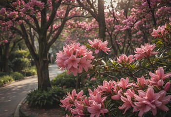 Royal Azalea in spring