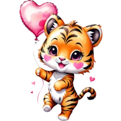 Tiger PNG clip art image © Rk Hira Moni