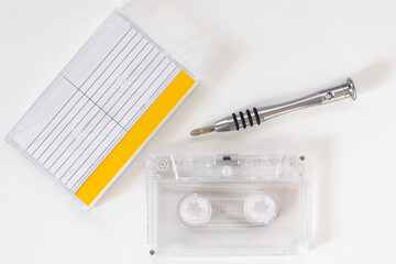 Tape loop, DIY your own tape loop, old style cassette