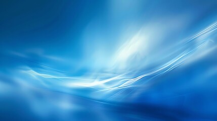 Fototapeta premium Abstract blue panoramic background