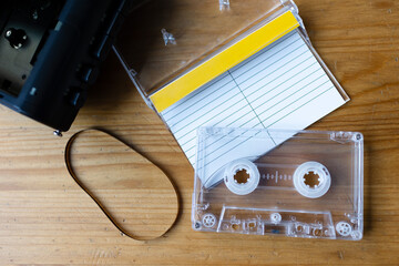 Tape loop, DIY your own tape loop, old style cassette