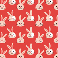 Happy bunny easter pattern, easter pattern, easter day